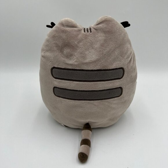 Pusheen Potato Chip Plush Stuffy stuffie 8" gray cat kitty kitten lovey soft squ - Picture 8 of 12